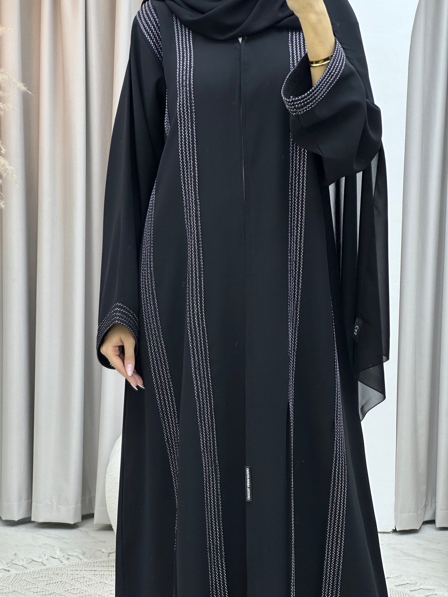 C Ramadan Black Eid Abaya 94