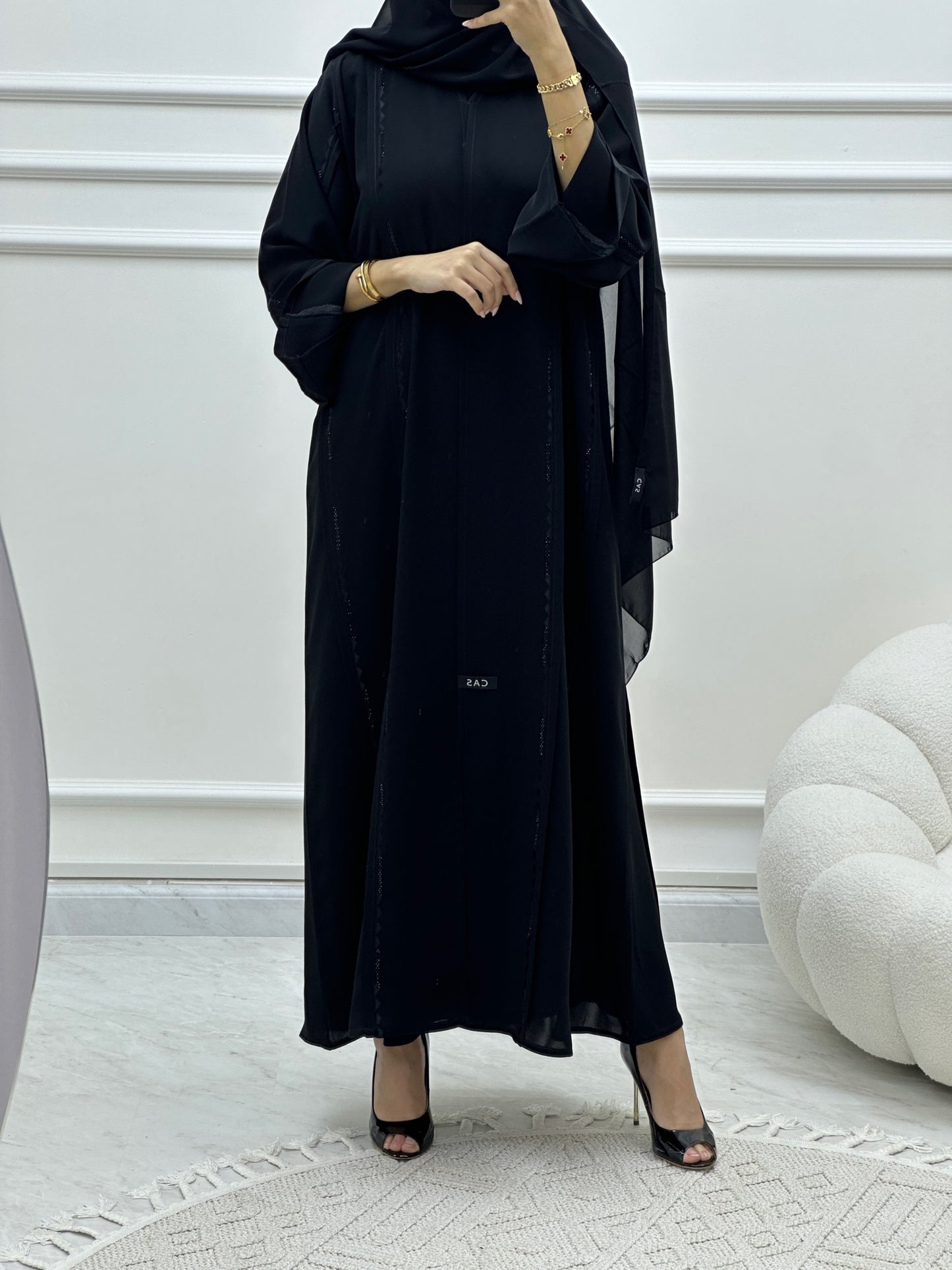 C Ramadan Black Eid Abaya 37