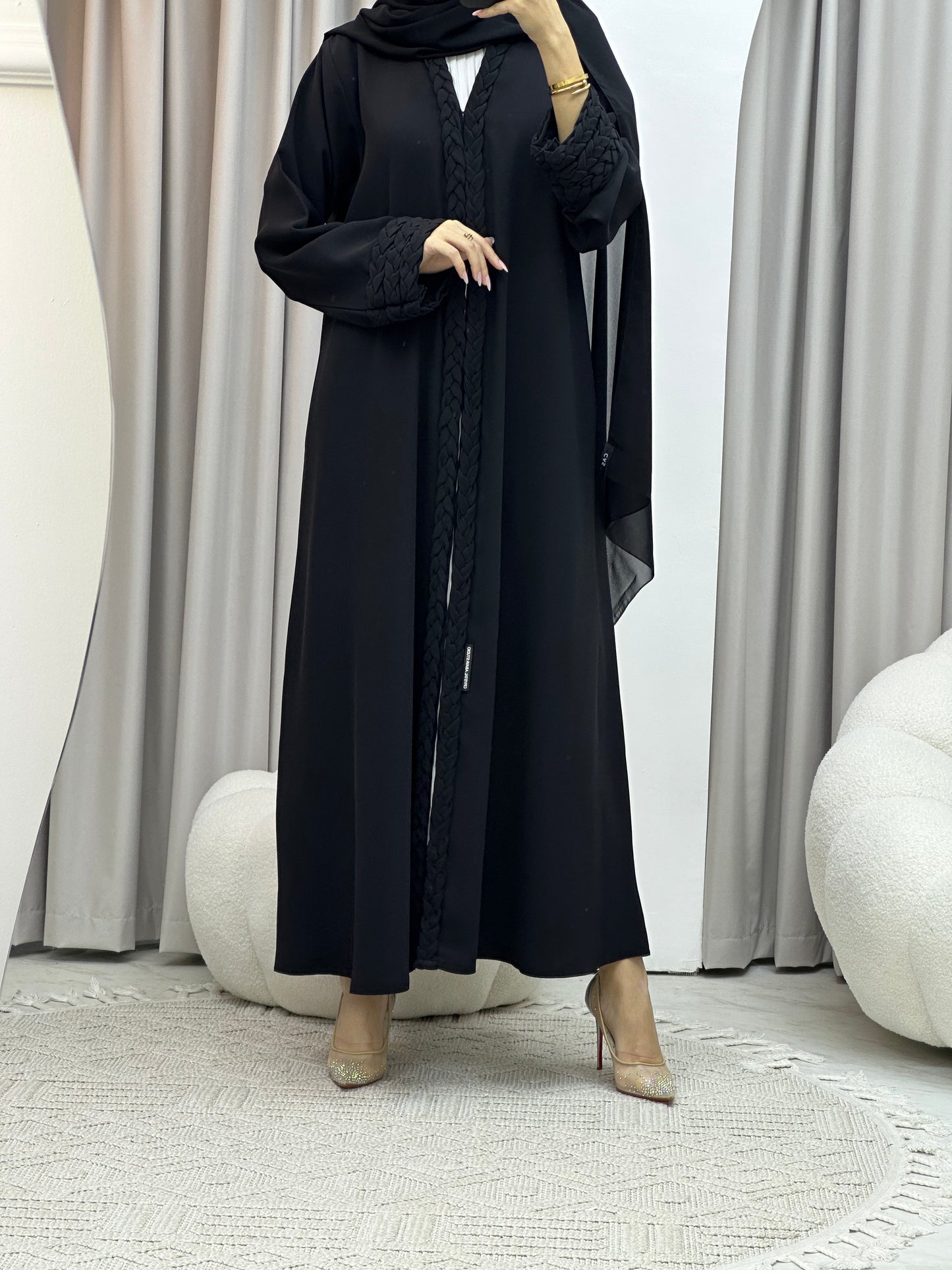 C Ramadan Black Eid Abaya 95