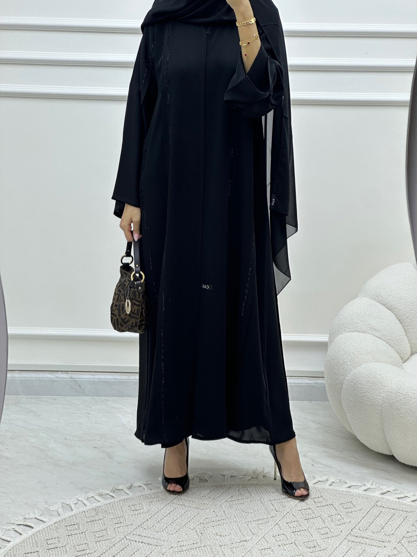 C Ramadan Black Eid Abaya 37