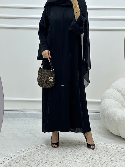 C Ramadan Black Eid Abaya 37