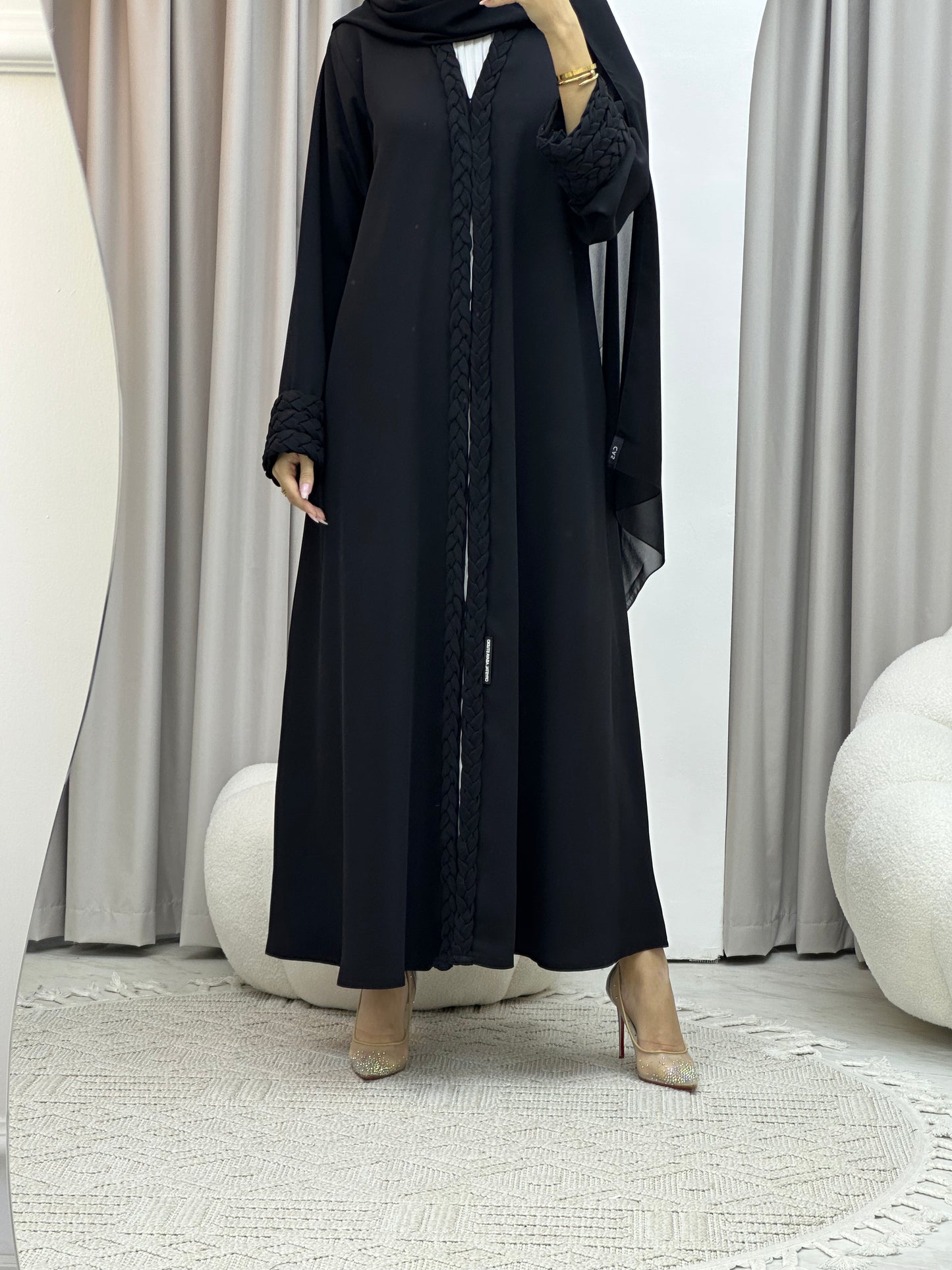 C Ramadan Black Eid Abaya 95