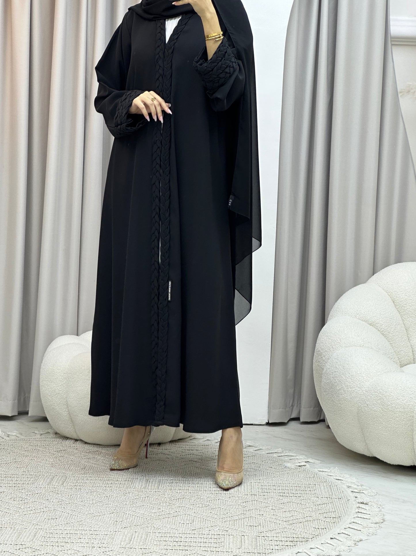 C Ramadan Black Eid Abaya 95