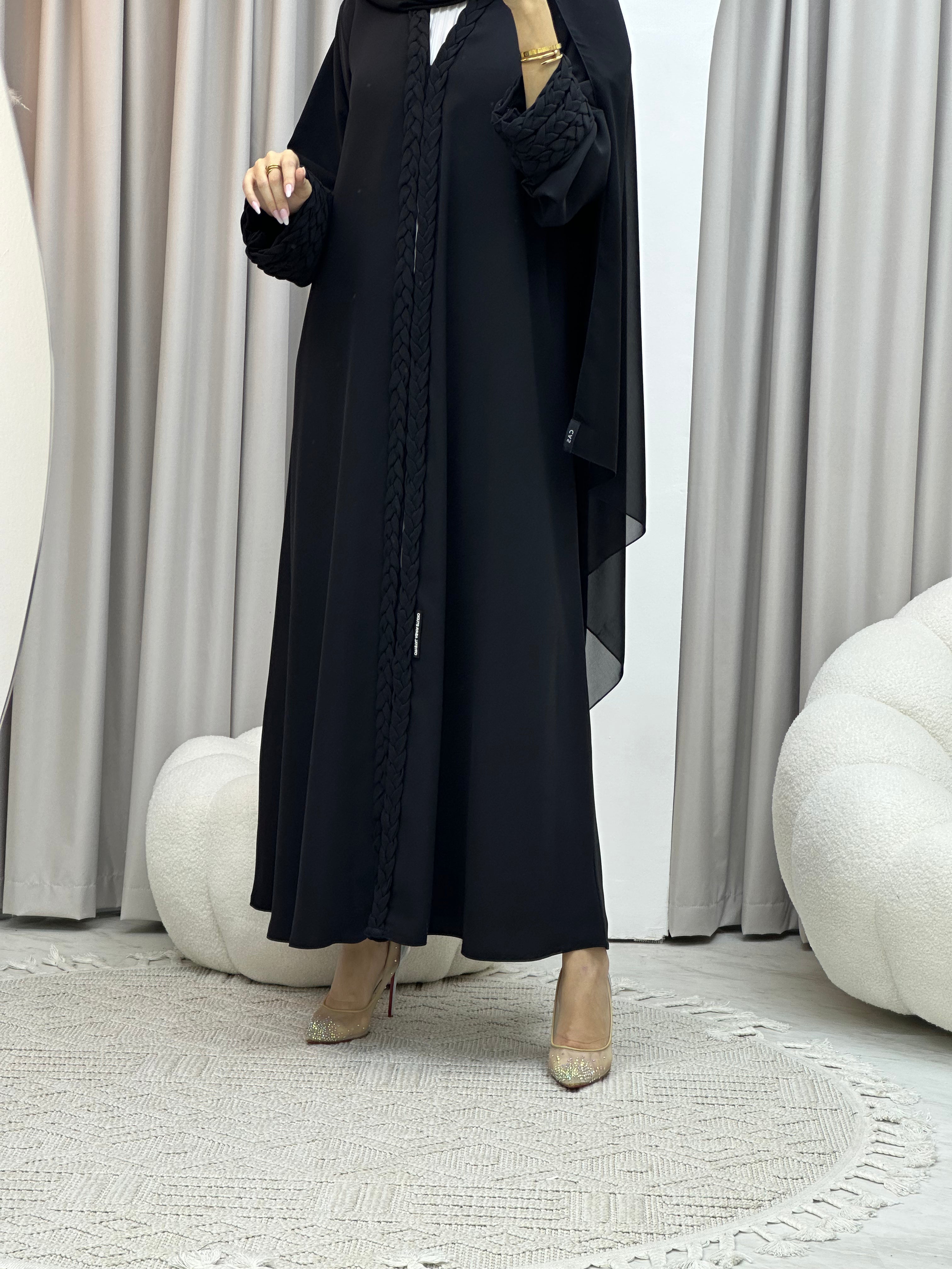 C Ramadan Black Eid Abaya 95