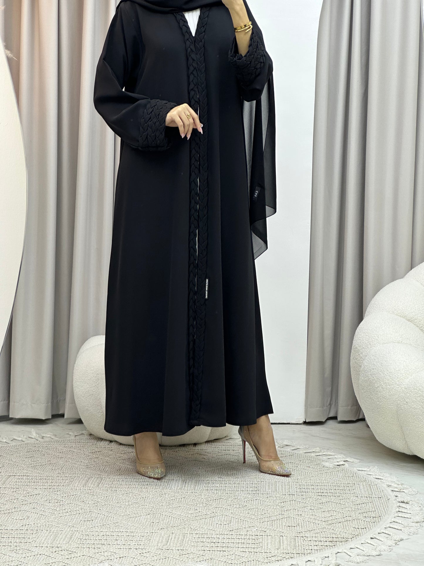 C Ramadan Black Eid Abaya 95