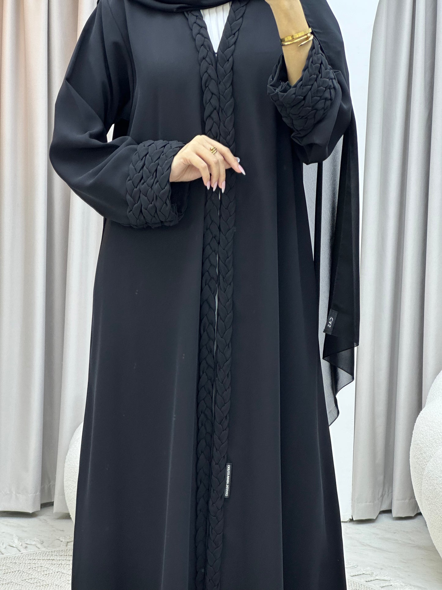 C Ramadan Black Eid Abaya 95