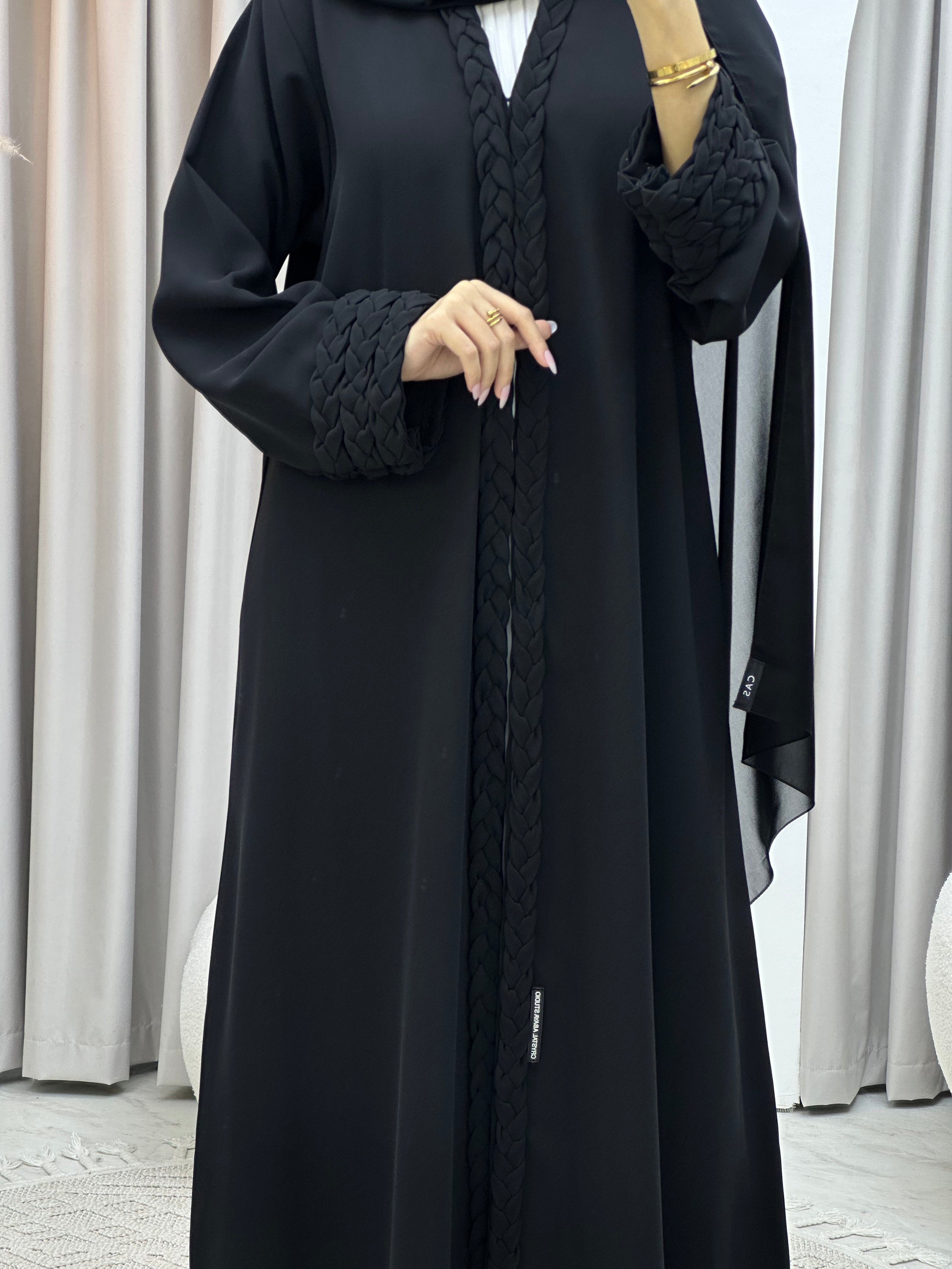 C Ramadan Black Eid Abaya 95