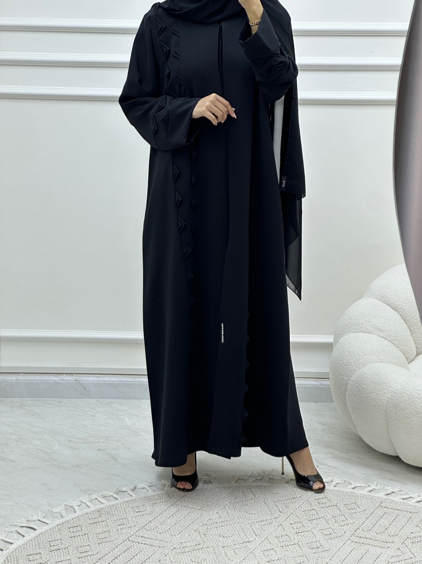 C Ramadan Black Eid Abaya 38