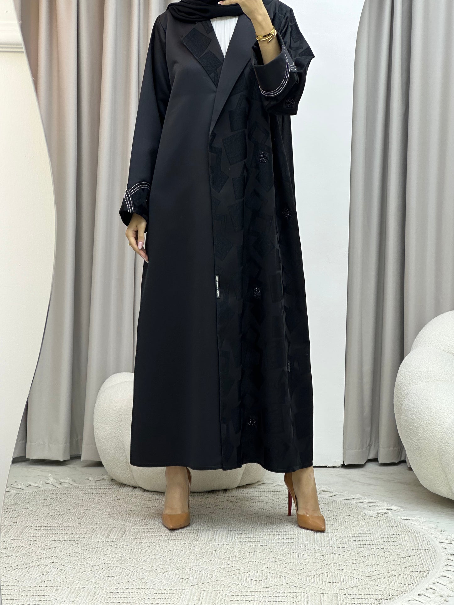 C Ramadan Black Eid Abaya 96