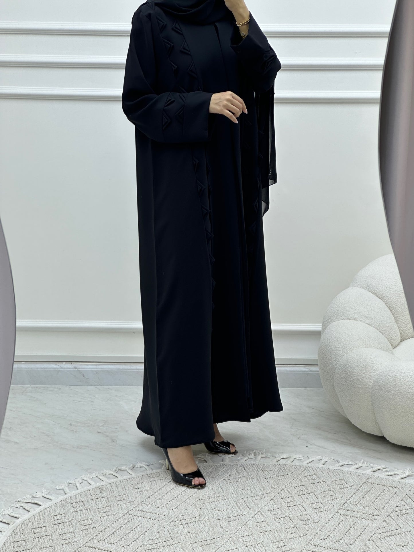 C Ramadan Black Eid Abaya 38