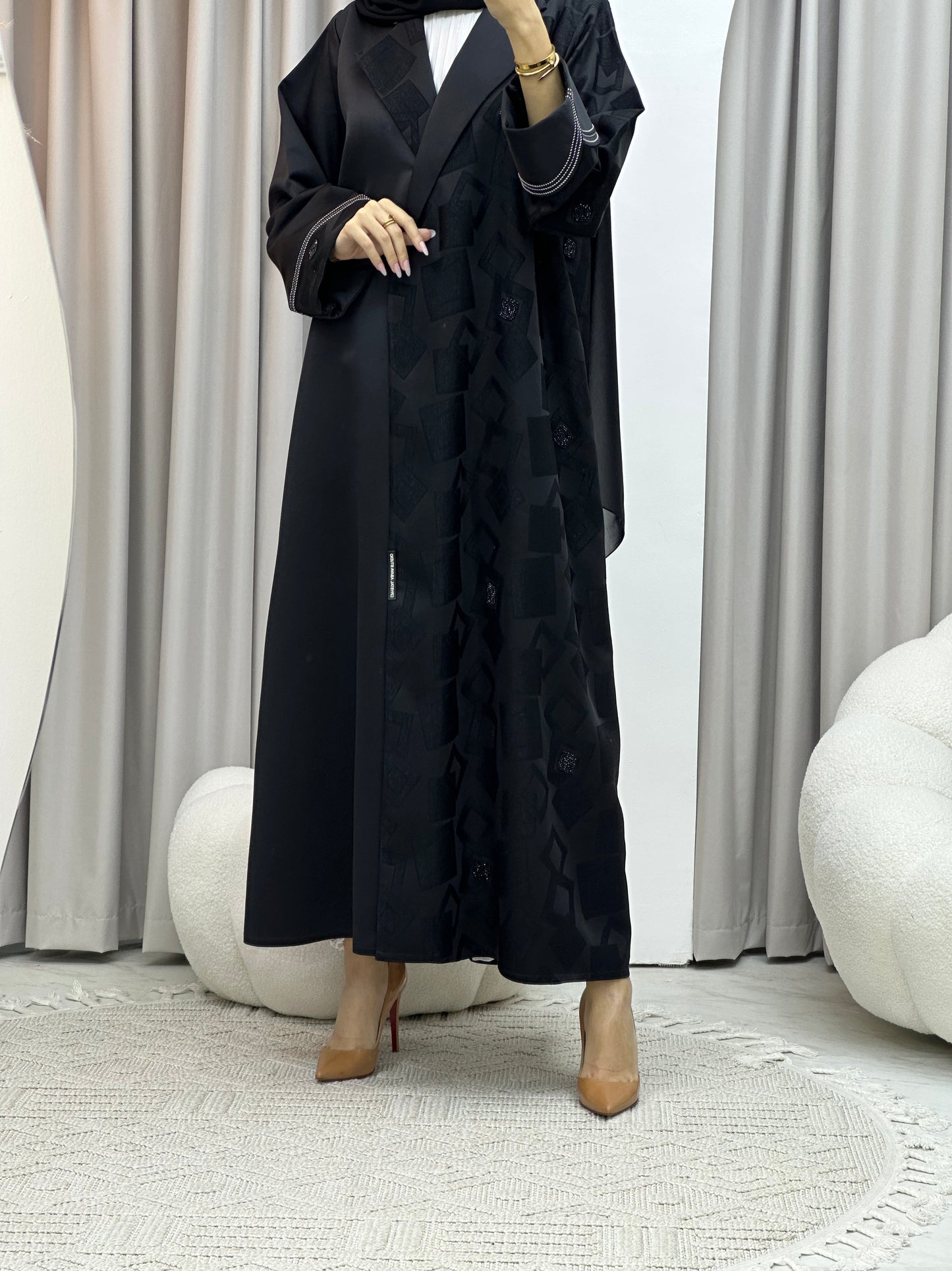 C Ramadan Black Eid Abaya 96