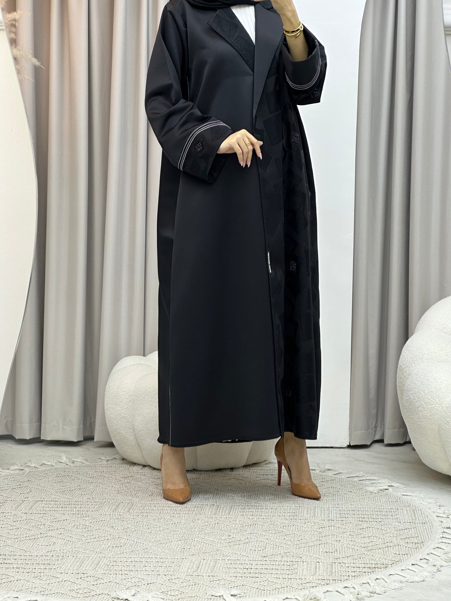 C Ramadan Black Eid Abaya 96