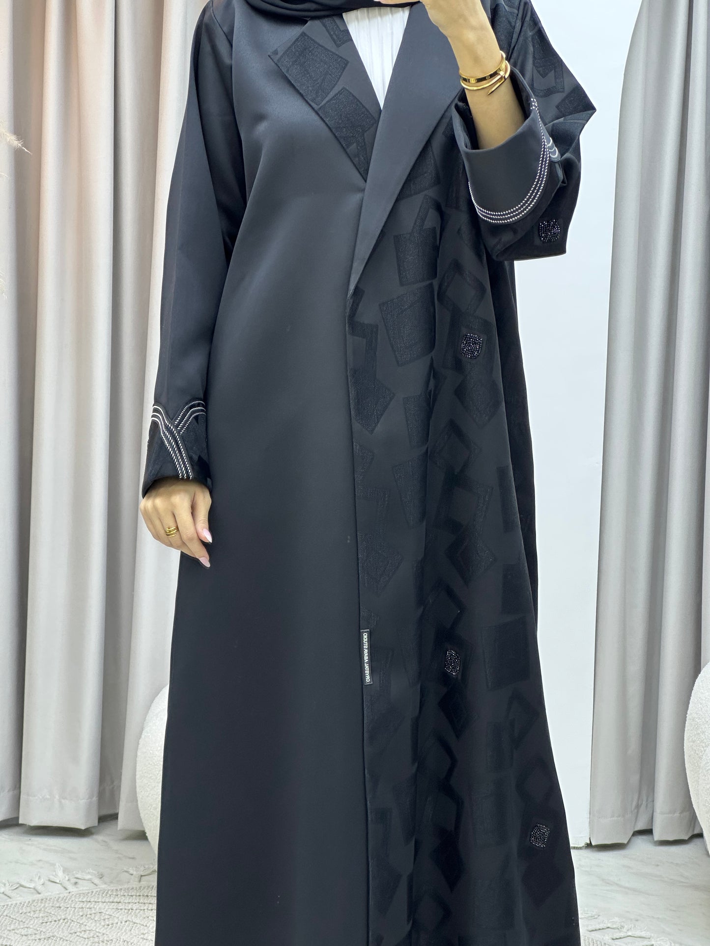 C Ramadan Black Eid Abaya 96