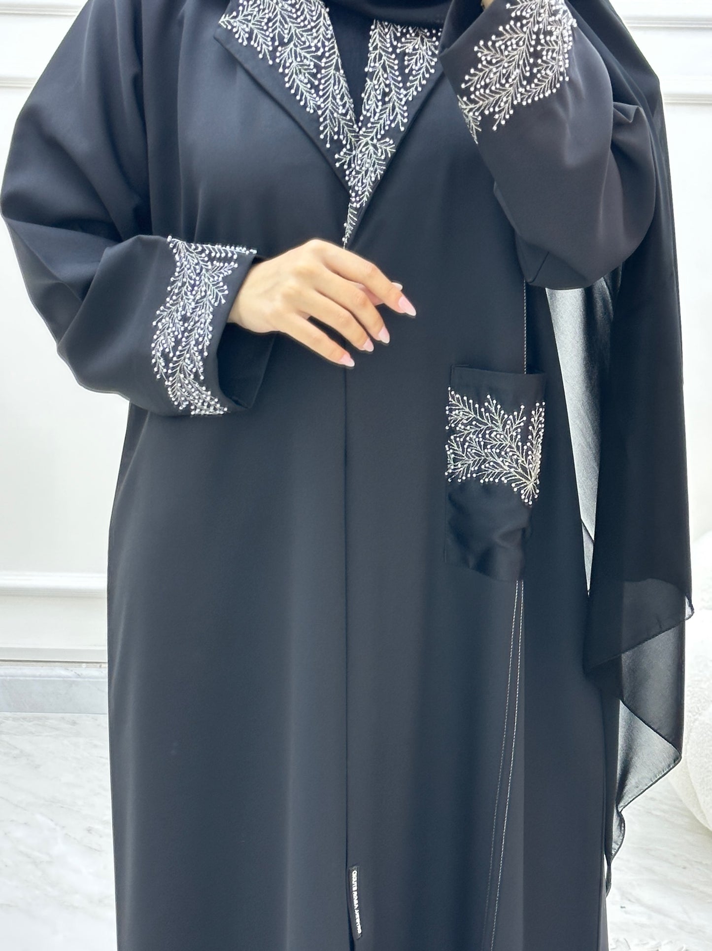 C Ramadan Black Eid Abaya 39