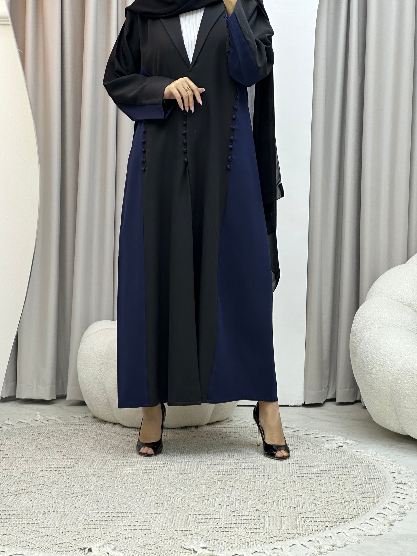 C Ramadan Black Eid Abaya 90