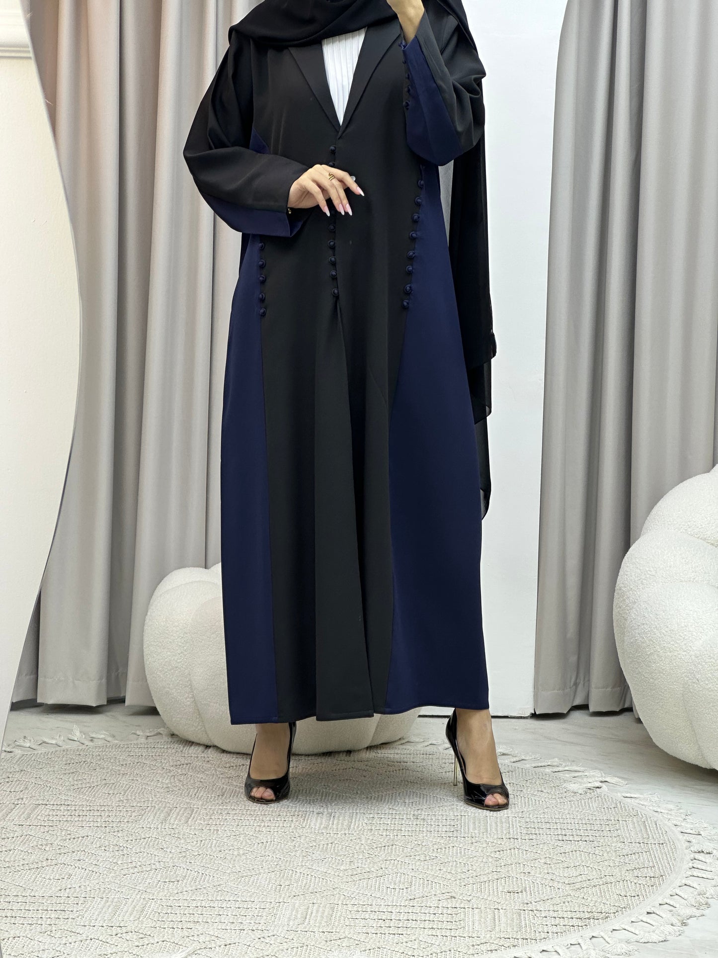 C Ramadan Black Eid Abaya 90