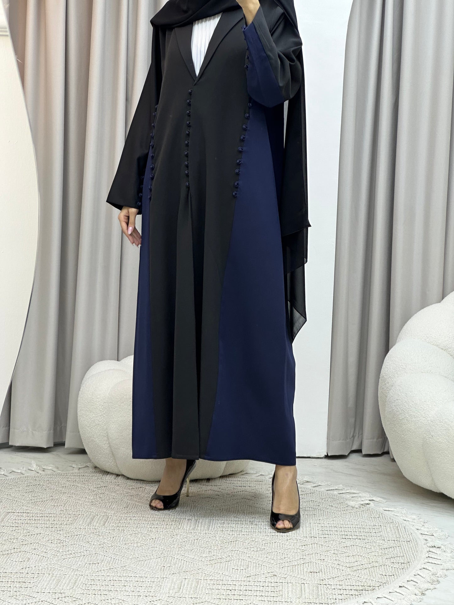 C Ramadan Black Eid Abaya 90