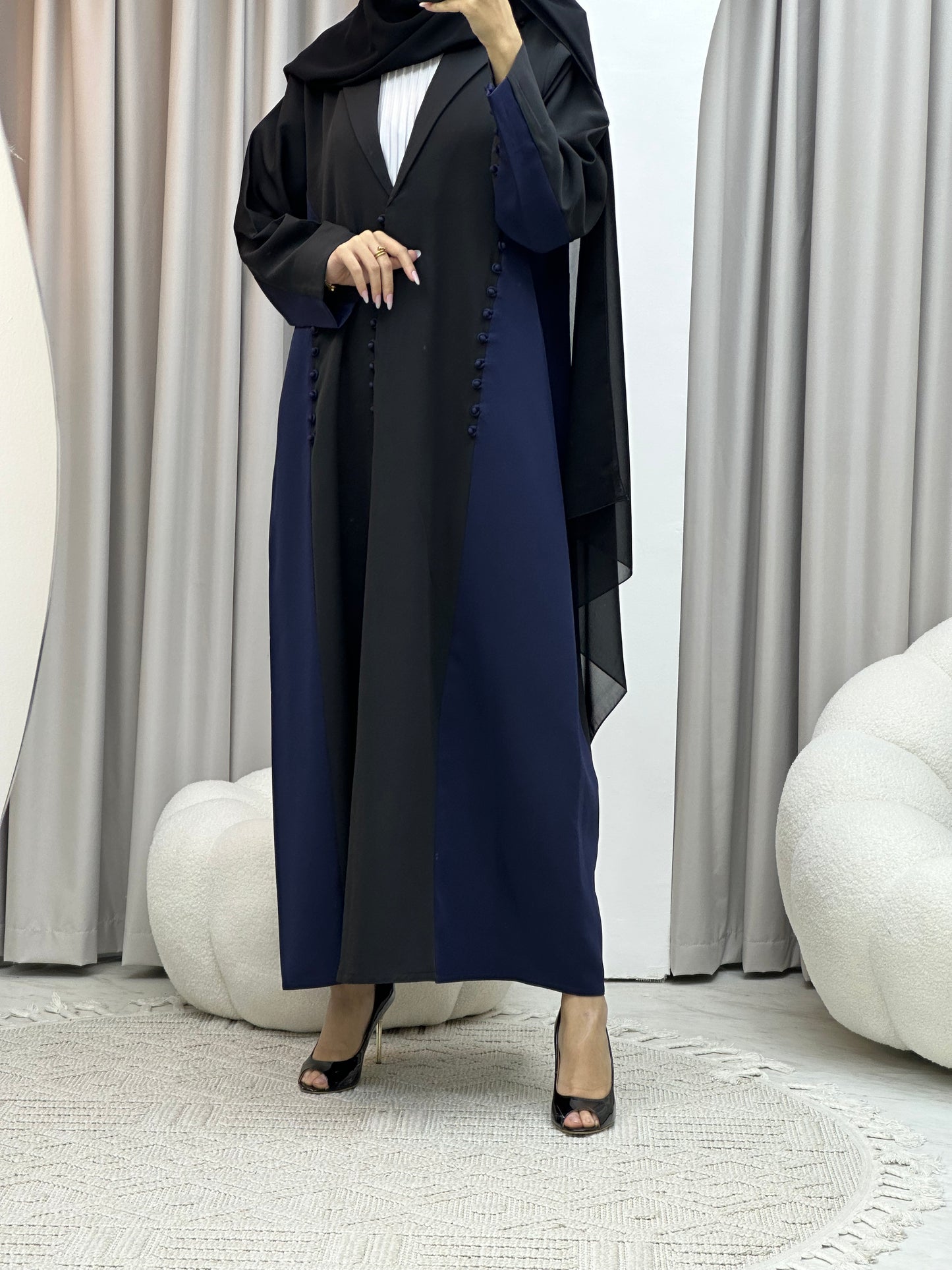 C Ramadan Black Eid Abaya 90