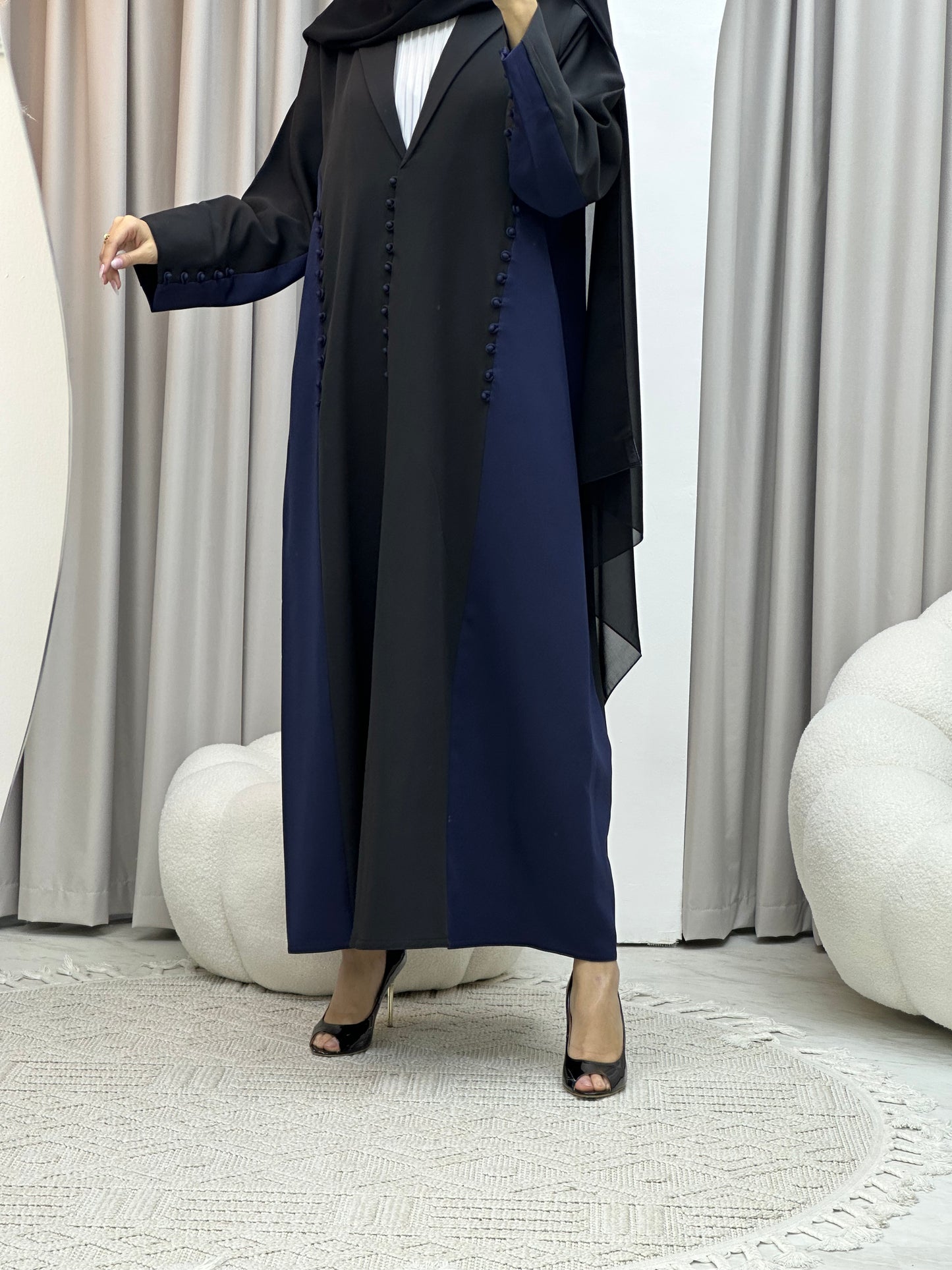 C Ramadan Black Eid Abaya 90