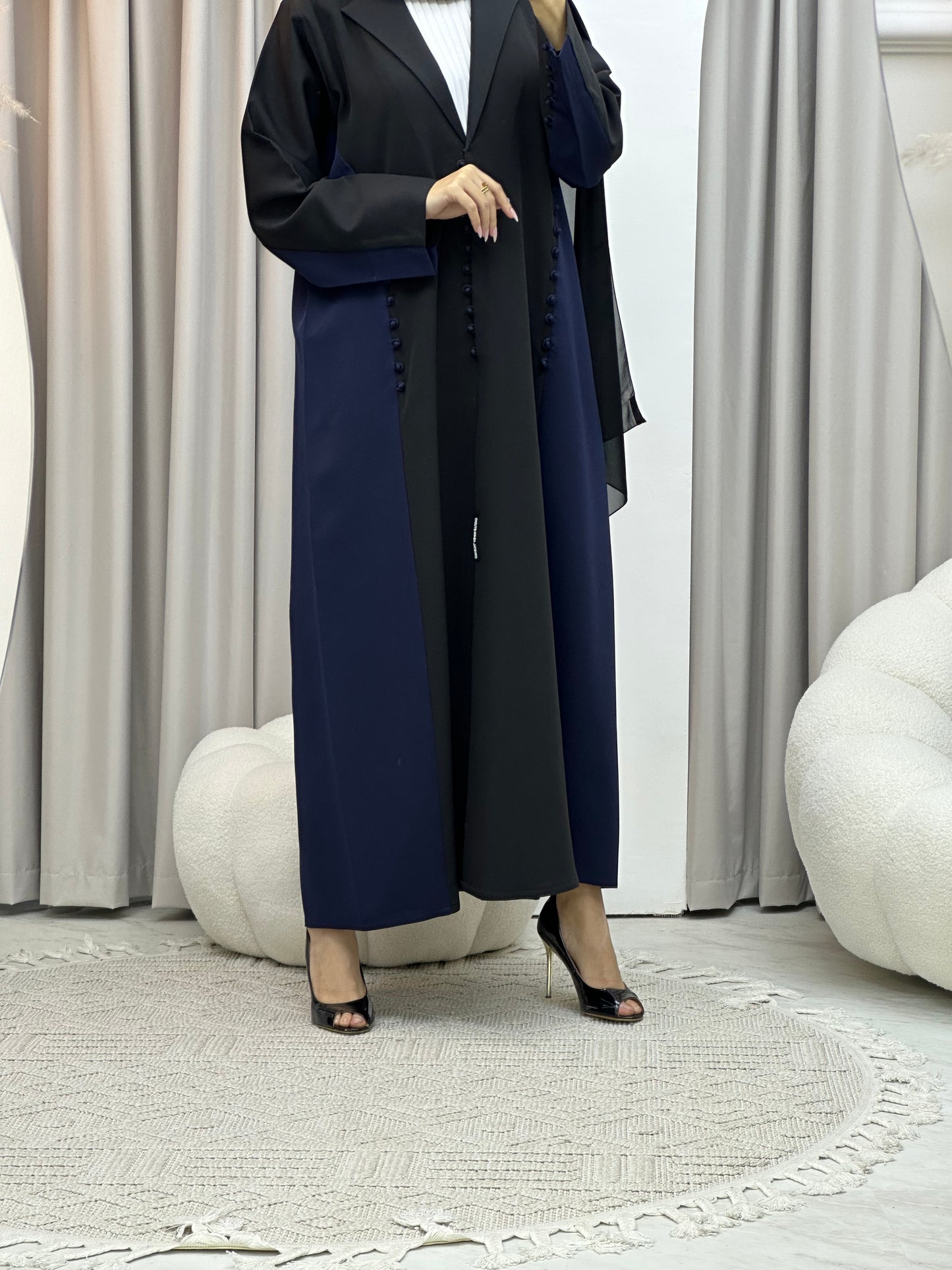 C Ramadan Black Eid Abaya 90