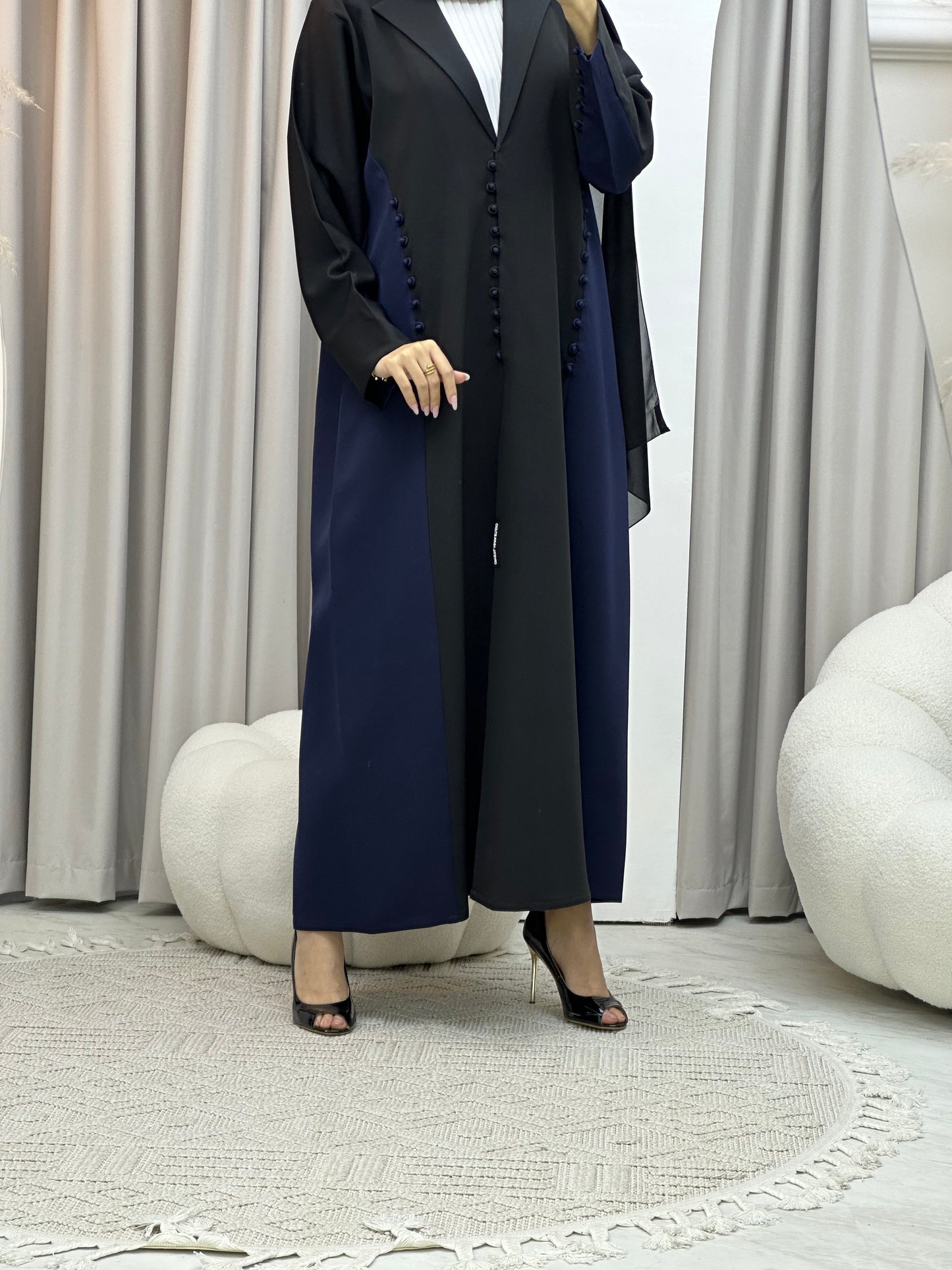 C Ramadan Black Eid Abaya 90