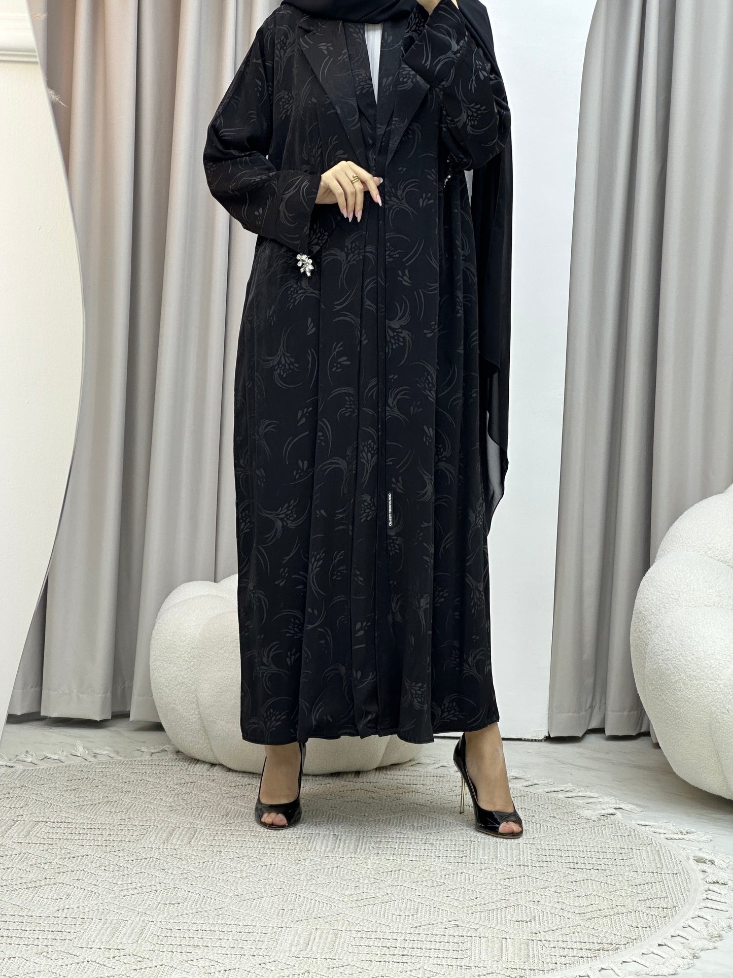 C Ramadan Black Eid Abaya 97