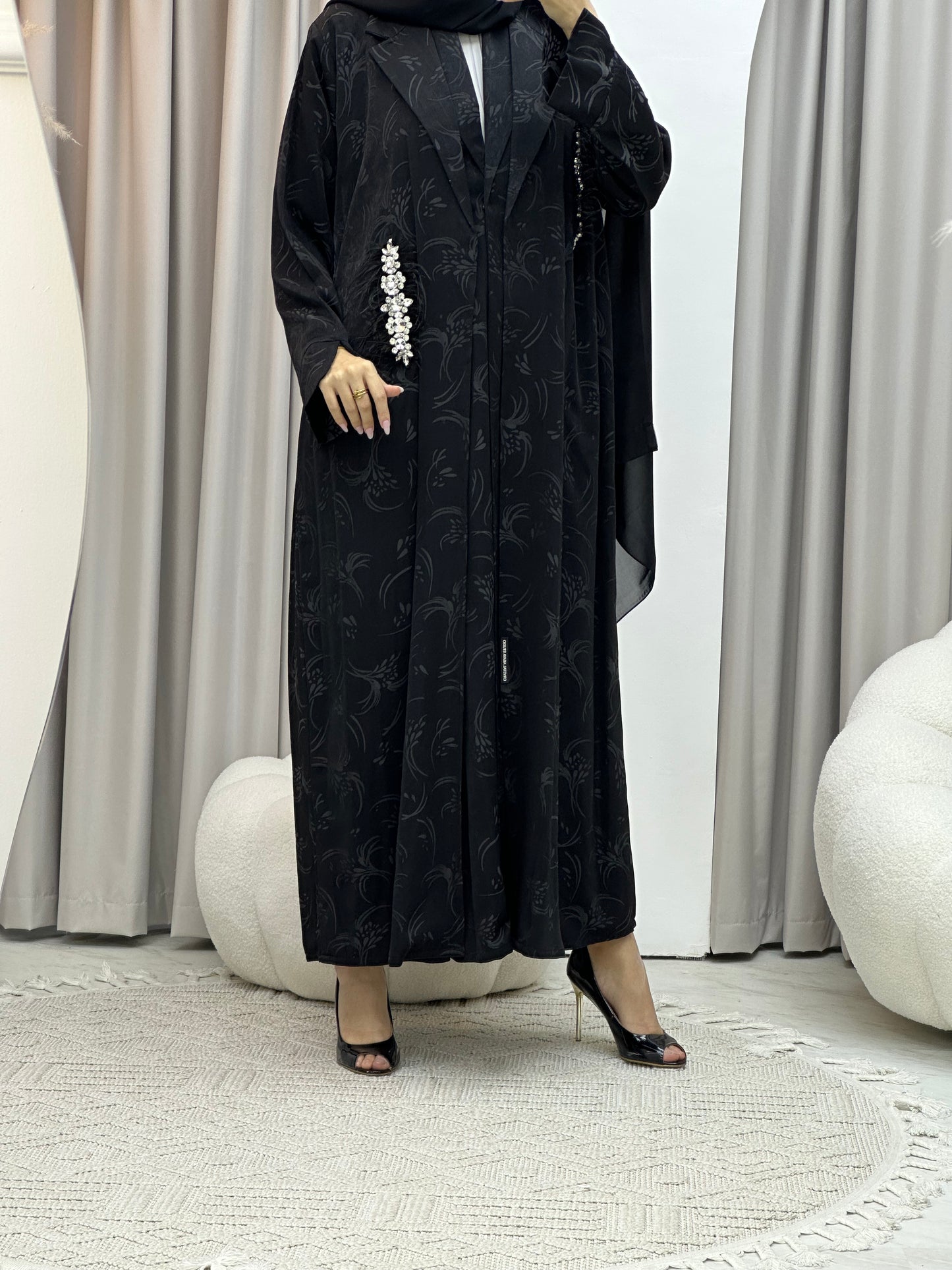 C Ramadan Black Eid Abaya 97