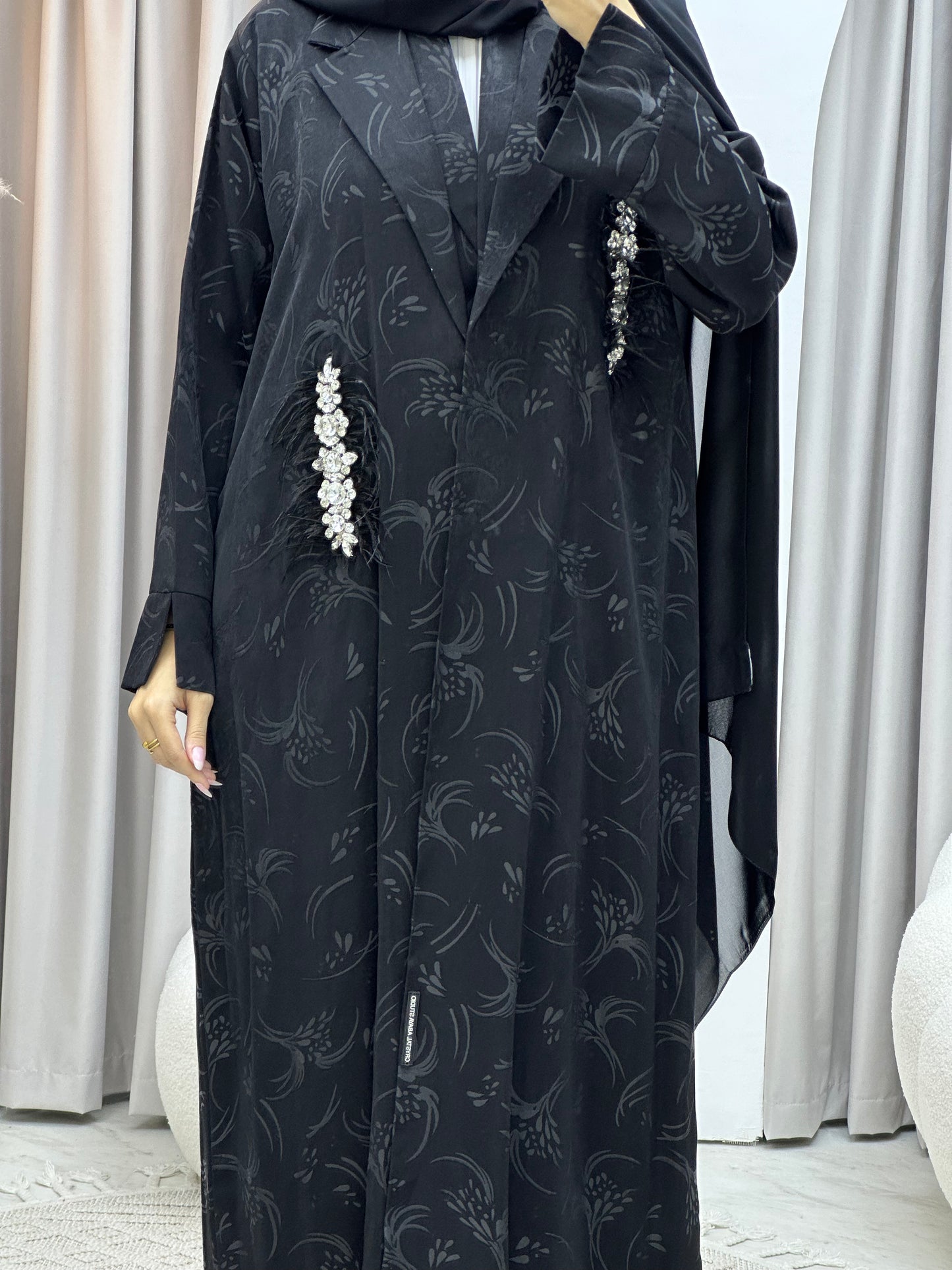 C Ramadan Black Eid Abaya 97