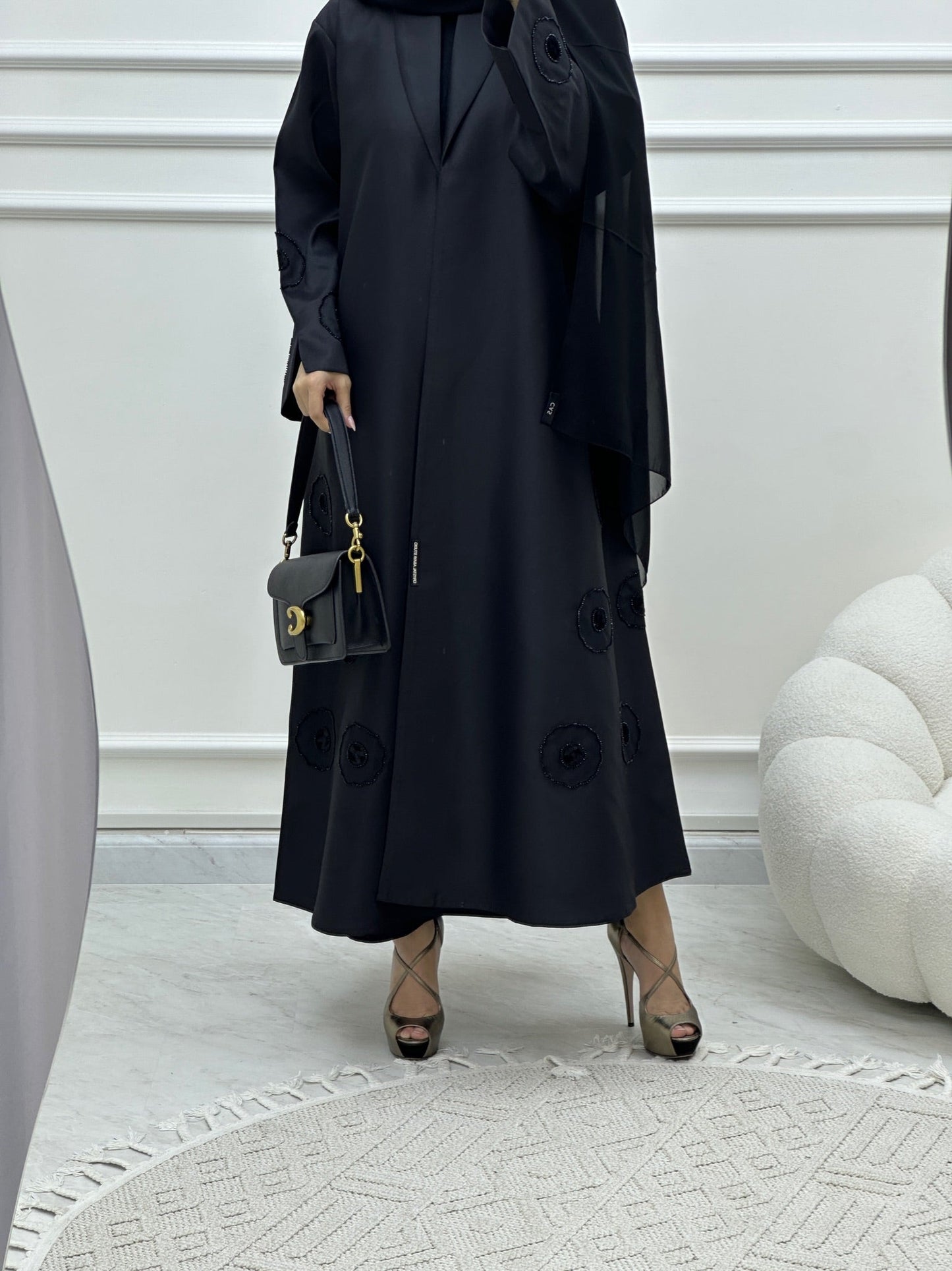 C RTW Ramadan Black Eid Abaya 41