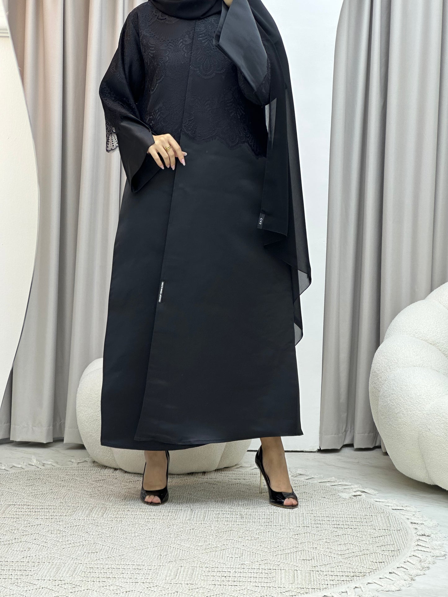 C Ramadan Black Eid Abaya 98