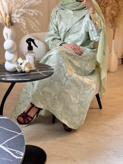 C 0622 Tea Green Abaya