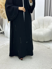 C 0553 Black Work Abaya