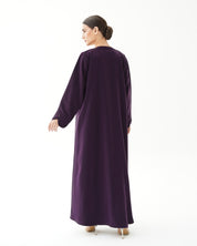 C 1476 Indigo Abaya