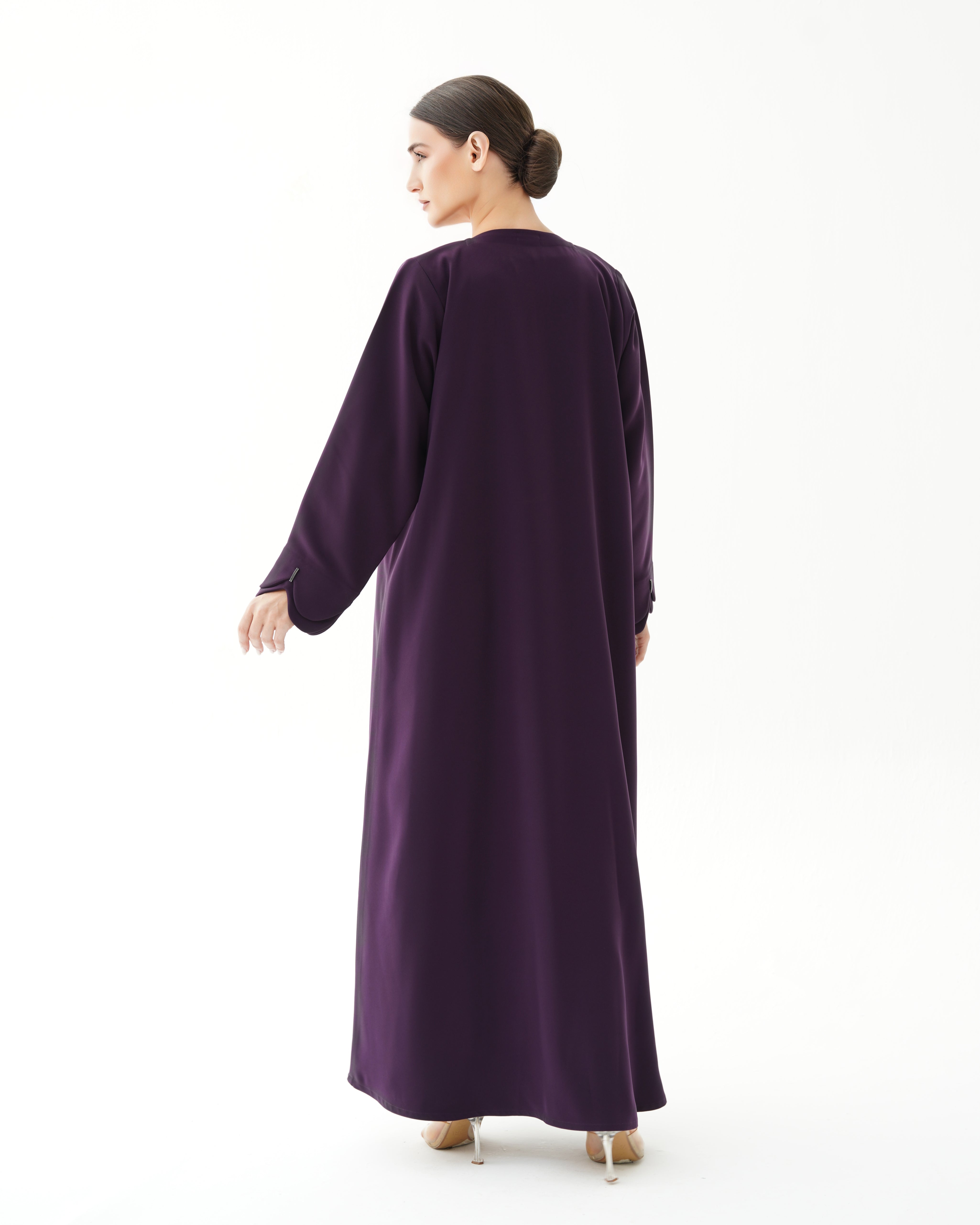 C 1476 Indigo Abaya