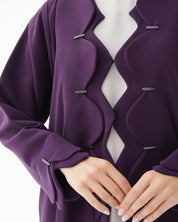 C 1476 Indigo Abaya