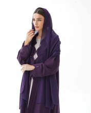 C 1476 Indigo Abaya