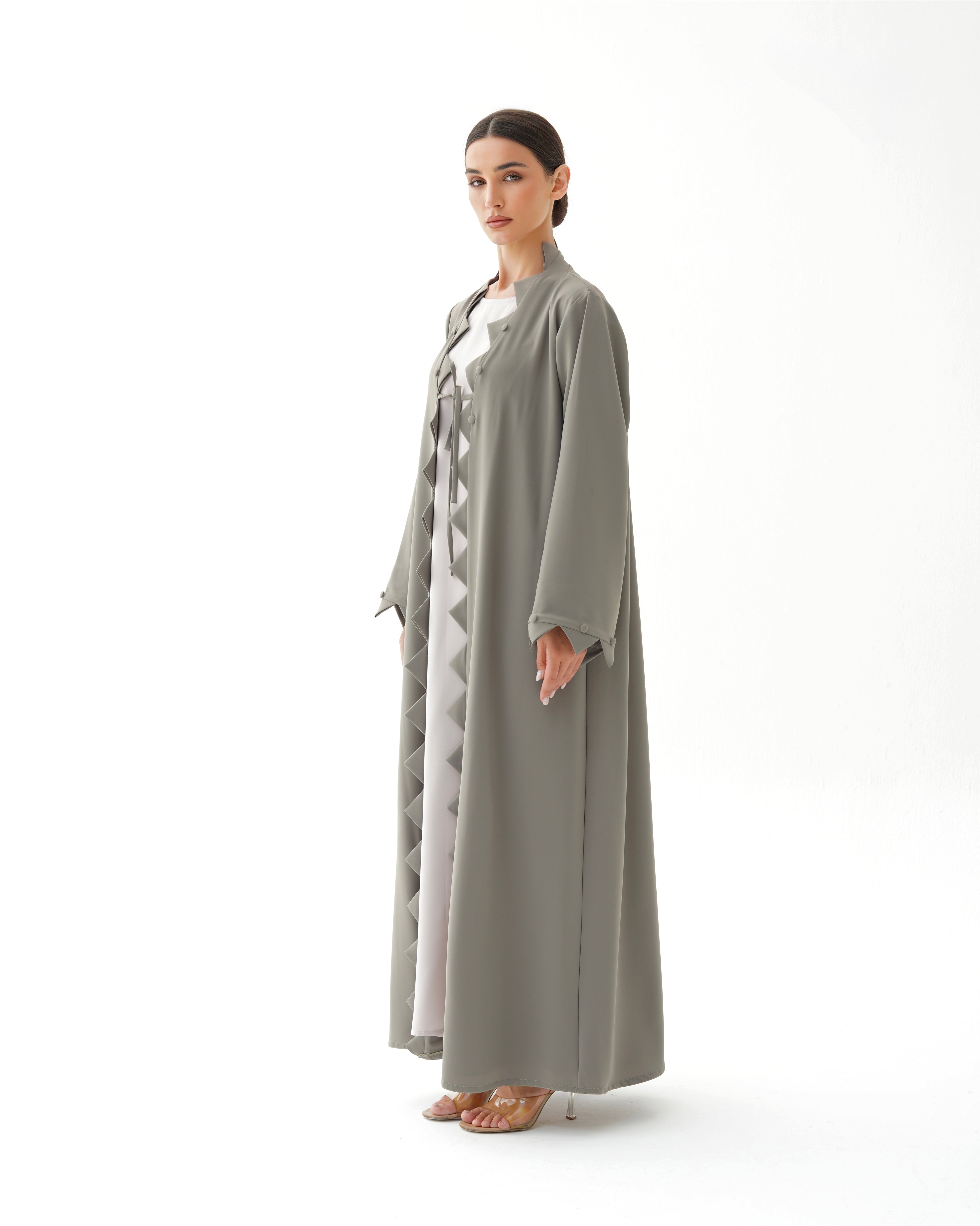 C 1482 Pistachio Green Abaya