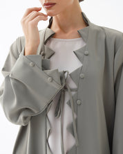 C 1482 Pistachio Green Abaya