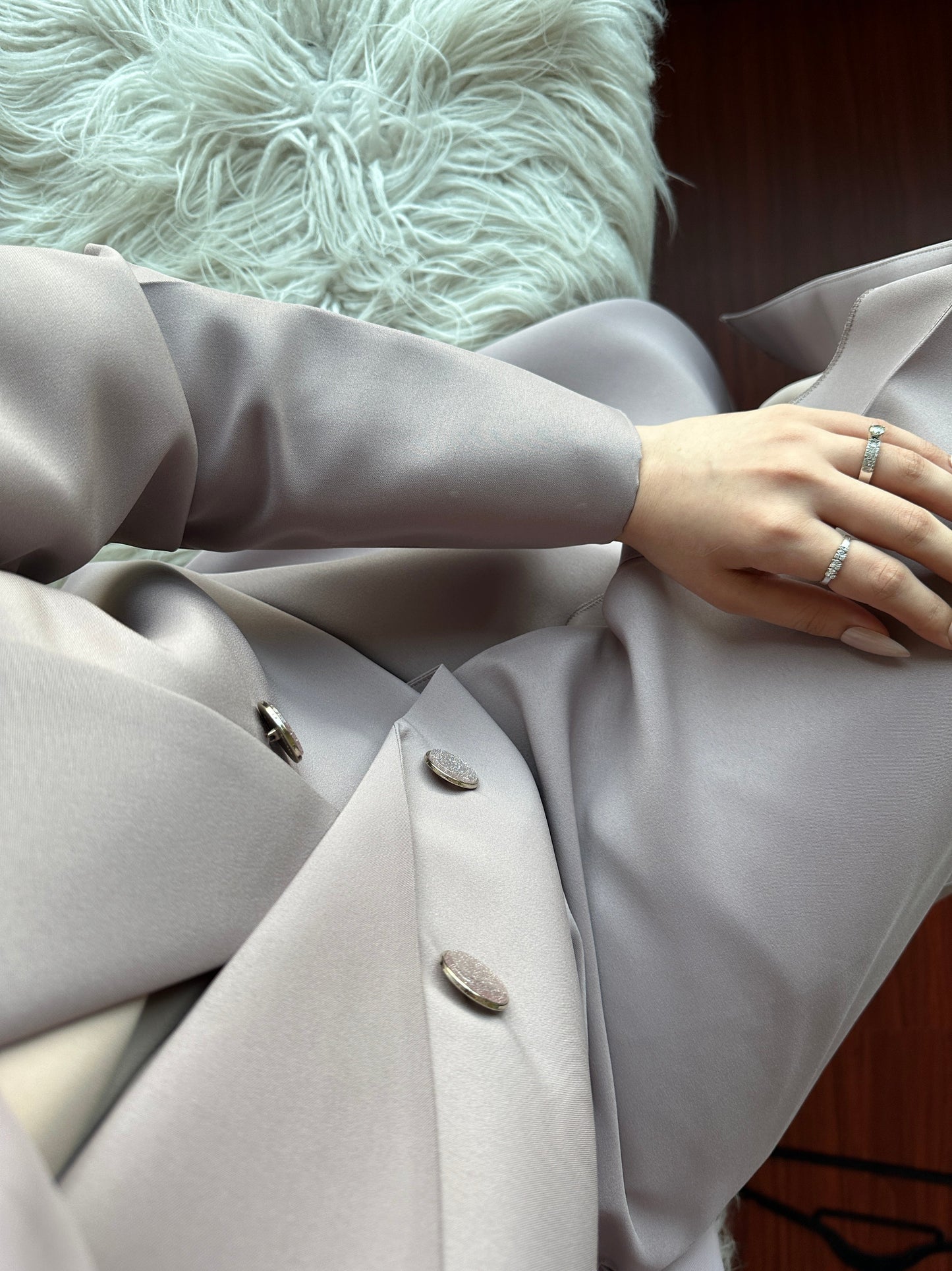 CR RTW Beige Coat Abaya 09