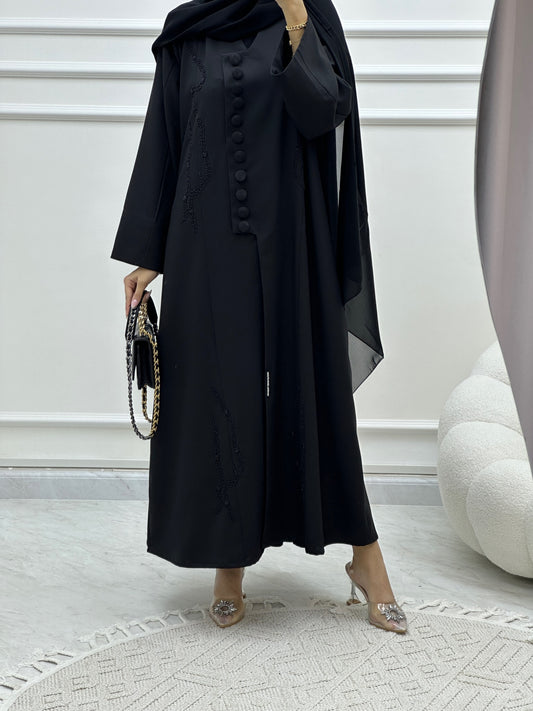 C Ramadan Black Eid Abaya 46