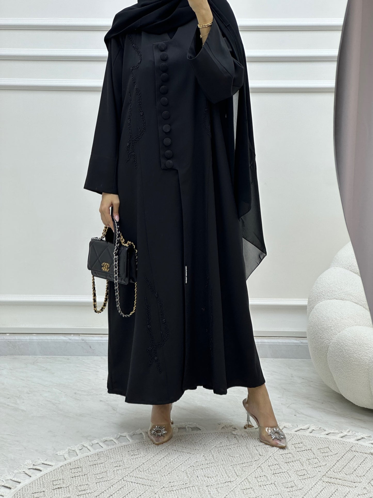 C Ramadan Black Eid Abaya 46