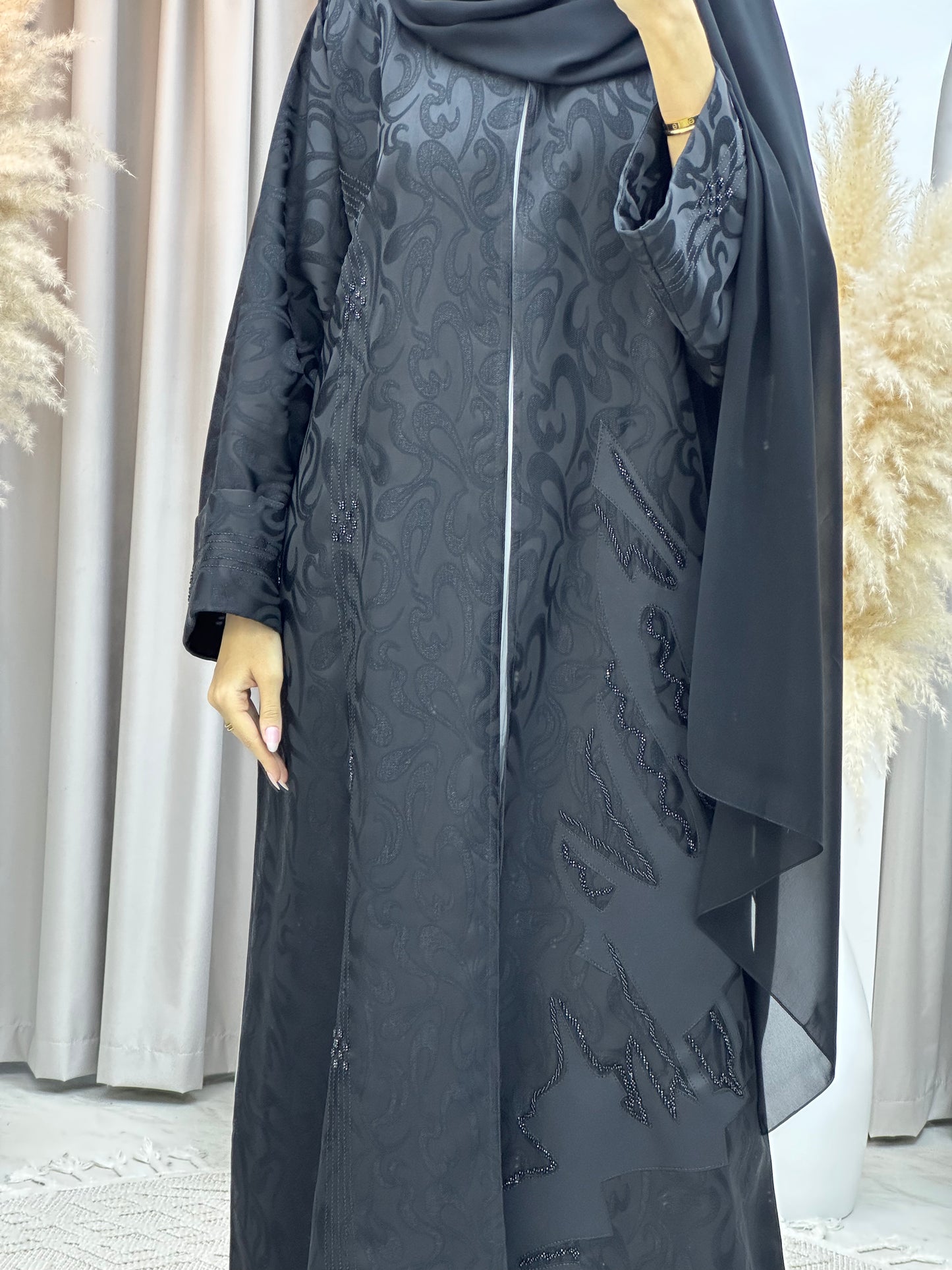 C Ramadan Black Eid Abaya 99