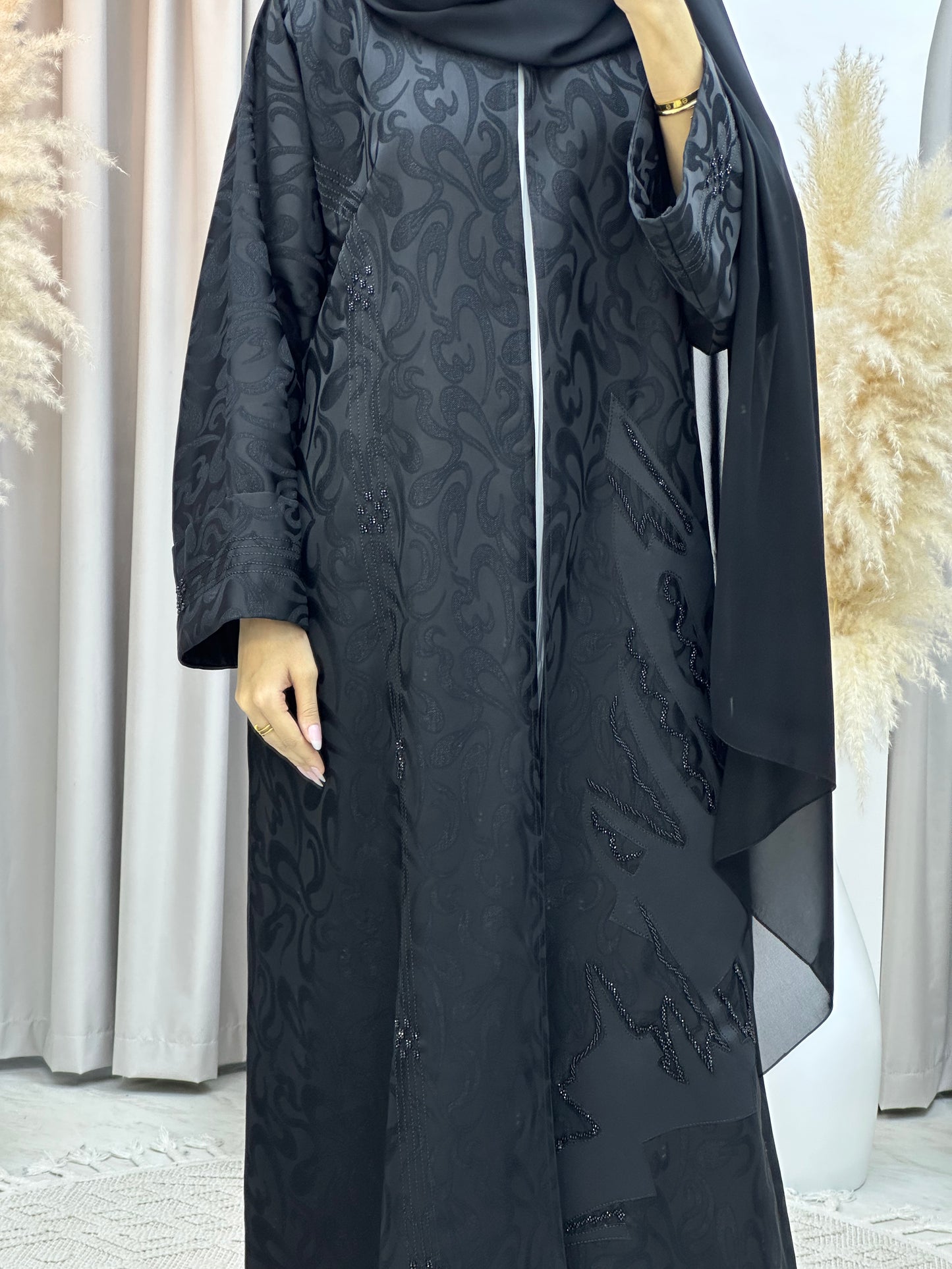 C Ramadan Black Eid Abaya 99