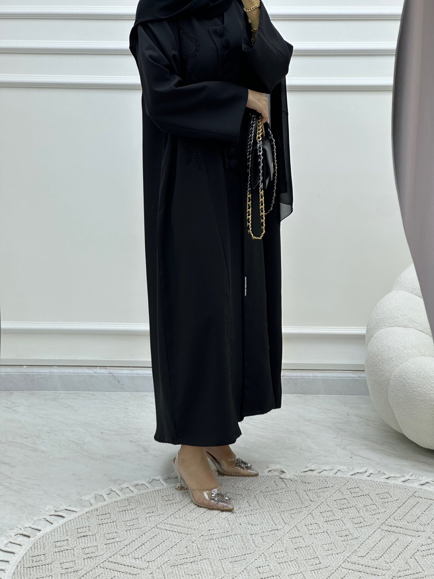 C Ramadan Black Eid Abaya 46