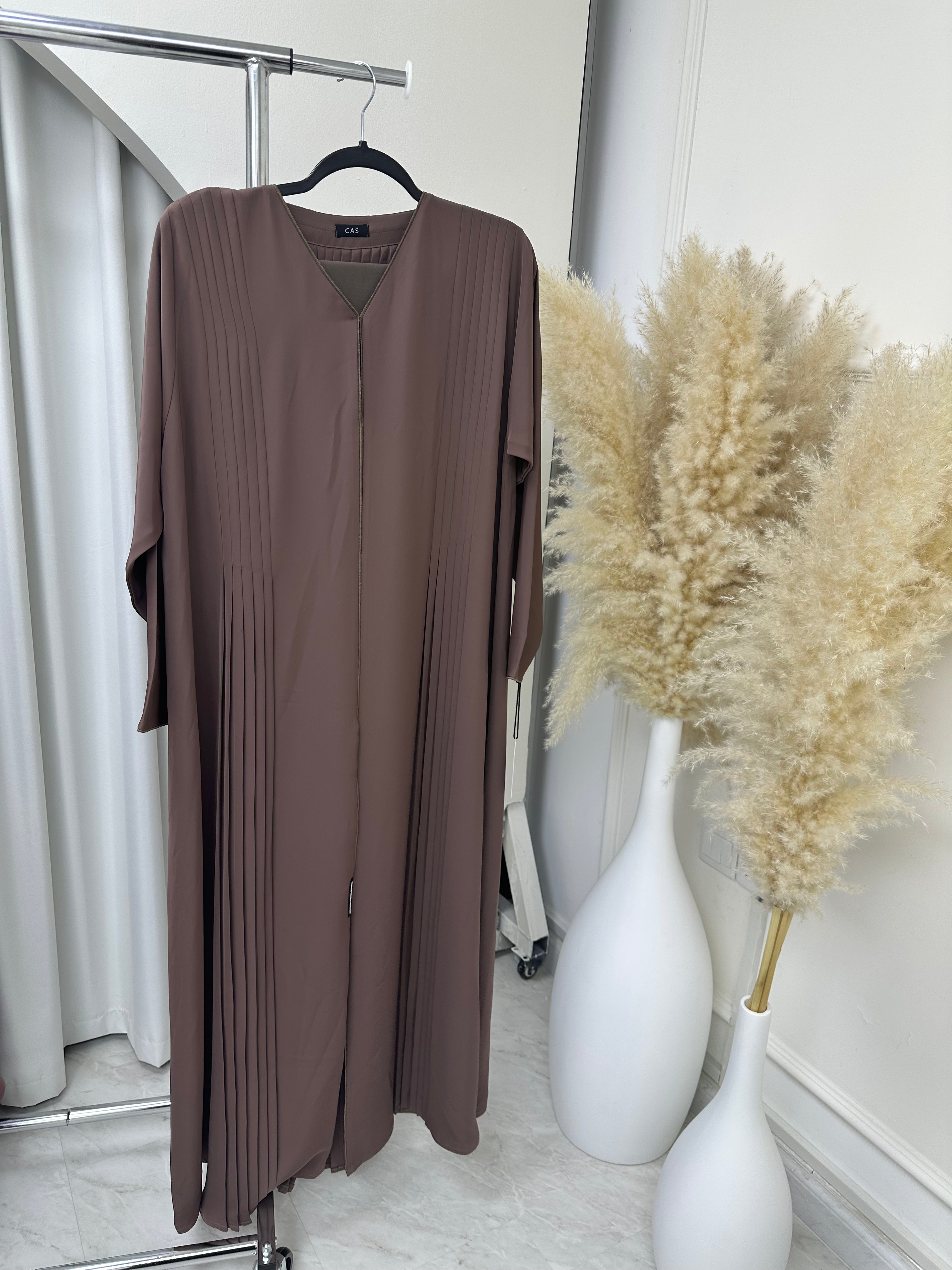 C RTW 0605-02 Brown Abaya
