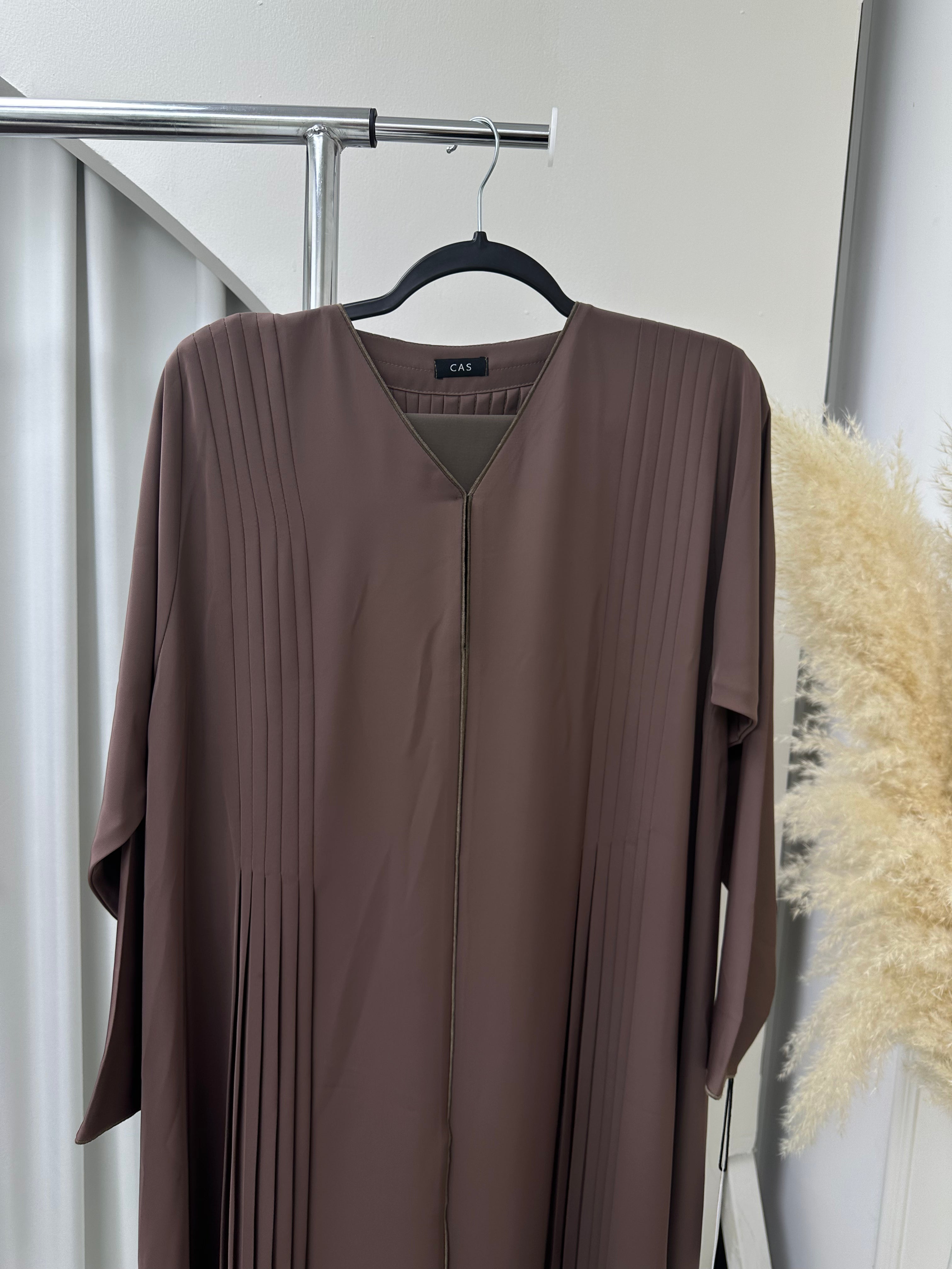 C RTW 0605-02 Brown Abaya