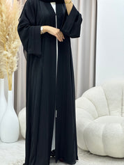 C RTW 0548 Black Classic Lace Abaya