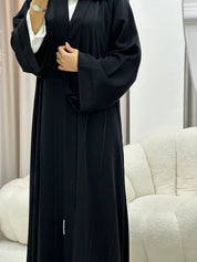 C RTW 0548 Black Classic Lace Abaya