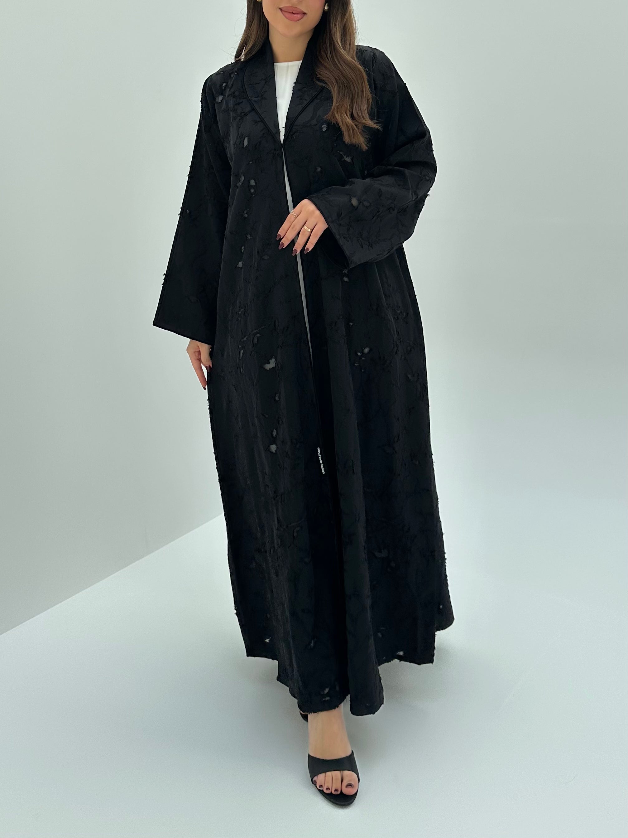C 1723 Black Abaya