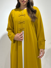 C 1497 Saffron Abaya